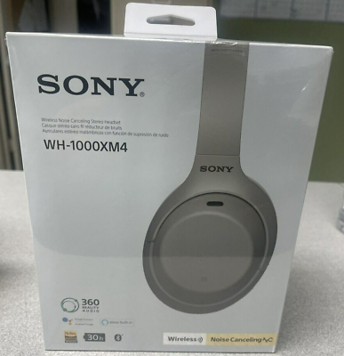 #ad Sony WH 1000XM4 Wireless Noise Canceling Over Ear Headphones Silver $239.00
