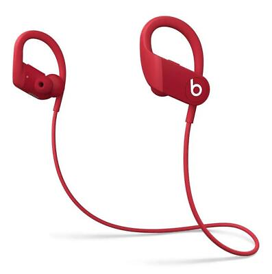 #ad Beats by Dre Powerbeats 4 High Performance Wireless Bluetooth Headphones Red $79.99