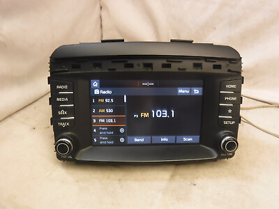 #ad 19 20 Kia Sorento Bluetooth Sirius Radio Receiver 96160C6NB0WK GHM27 $106.45