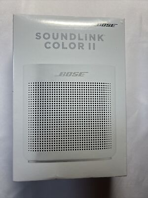 #ad Bose SoundLink Color II Bluetooth Speaker Polar White NEW and SEALED $159.99