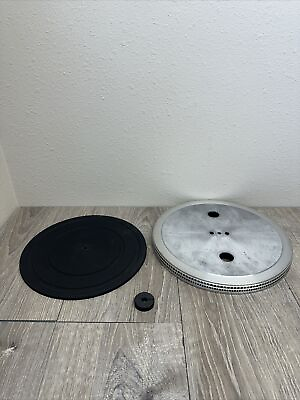 #ad Sony Turntable Platter amp; Mat 364 Made In Japan $50.00