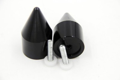 #ad Spike Black For Yamaha Bar Ends Weights Sliders For YZF R1 98 12 $14.09