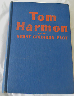 #ad VTG TOM HARMON BOOK FOOTBALL Tom Harmon and the Great Gridiron Plot 1946 HC $23.50