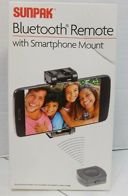 #ad Sunpak Bluetooth Remote With Smartphone Mount $9.99