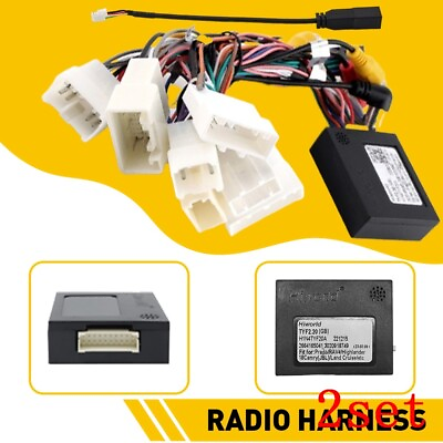 #ad Car Stereo Radio Power Harness Cable Wire Adapter AMP Support JBL For Toyota 2* $49.39