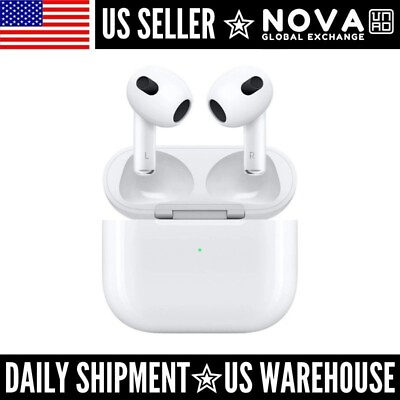 #ad Apple AirPods 3rd Generation Bluetooth Earbuds Earphone Headset amp; Charging Case $39.99
