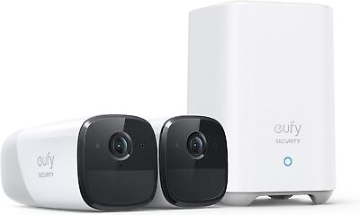 #ad eufy eufyCam 2 Pro Wireless Home Outdoor Security System 2K 2 Cam Kit Refurbish $139.99