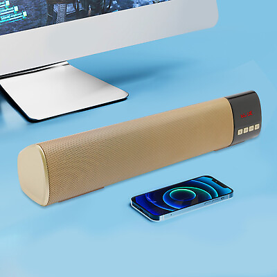 #ad Portable Car Bluetooth Smart SpeakerWireless Stereo Bass with USB TF FM Radio $26.00