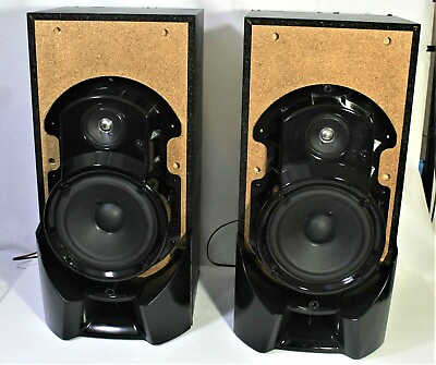#ad Vintage SONY Speakers SS D2900 Set 18.5quot; H $65.00