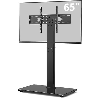 #ad Heavy Duty Floor TV Stand with Swivel Mount for 32 65 Inch Samsung LG Vizio $58.99