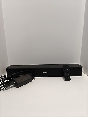 #ad Bluetooth Bose Solo TV Soundbar Speaker Model 418775 W Remote Power Cord $100.00