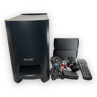 #ad #ad Bose CineMate Series I Digital Home Theater System w Speakers Remote amp; Cables $159.97