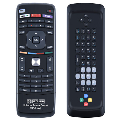 #ad XRT302 Universal Remote Control For Vizio TV Qwerty Keyboard E701i A3 E601i A3 $8.60