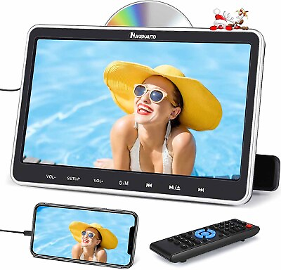 #ad 10.1quot; HD Car Headrest DVD Player TV for Kids Sync Screen HDMI USB SD 1080P Video $107.27