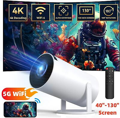 #ad Wireless Mini Projector 1080P 3D LED WiFi Video Movie Home Theater Cinema HDMI $36.99