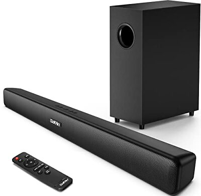 #ad Sound Bar Sound Bars for TV Soundbar Surround Sound System with Subwoofer $118.47