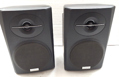 #ad Kenwood KS 305HT Surround Sound Speaker System 2 Lot Tested Works Excellent $26.88
