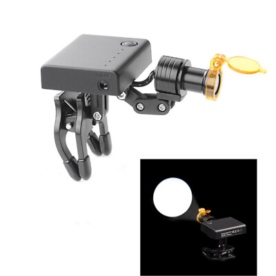 #ad Dental 5W LED Wireless Head Light w Optical Filter for Loupes Glasses DY 013 US $39.89