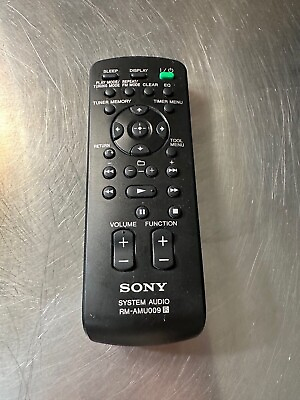 #ad Sony System Audio RM AMU009 Remote Used Condition $4.99