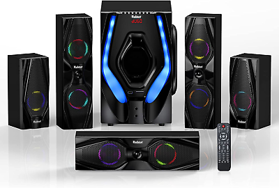 #ad 5.1 Surround Sound Speakers Home Theater System 10 Inch Subwoofer 1200W 5.1 2. $598.35