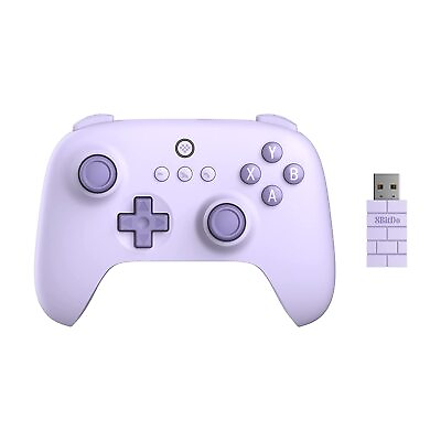 #ad 8Bitdo Ultimate C Wireless Controller for PC Android Steam Deck Lilac Purple $29.95