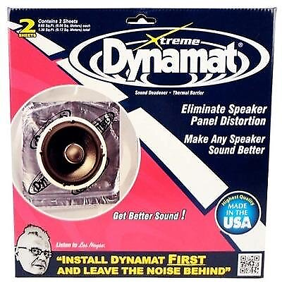 #ad #ad Dynamat 10415 Dynamat Extreme 2 Sheet 10In X 10In Sound Barrier Extreme 10 x 1 $51.94