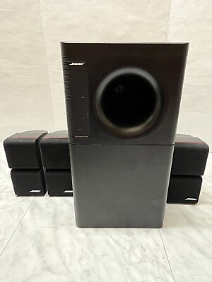 #ad Bose Acoustimass 7 Surround Sound Speakers And Subwoofer $149.99