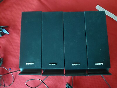 #ad Sony Home Theater System Wired Surround Speaker Set 4 SS TSB101 $2.00