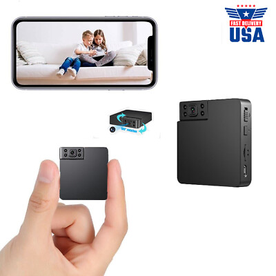 #ad Smart Mini Spy Wireless WiFi Camera Home Security 1080P HD Night Cam $18.99