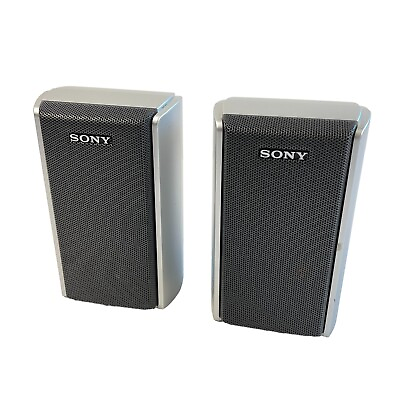 #ad Sony SS TS51 Home Theater Surround Sound Speakers Left amp; Right TESTED amp; WORKING $12.97