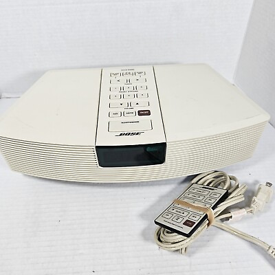 #ad BOSE Wave Radio Model AWR1 1W AM FM Alarm Clock Tested amp; Works $58.99