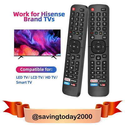 #ad New Remote for HIsense Sharp TV 65H6D 55H5C 55H6B 55H6D 55H65G 55H6SG 55H7G $6.89