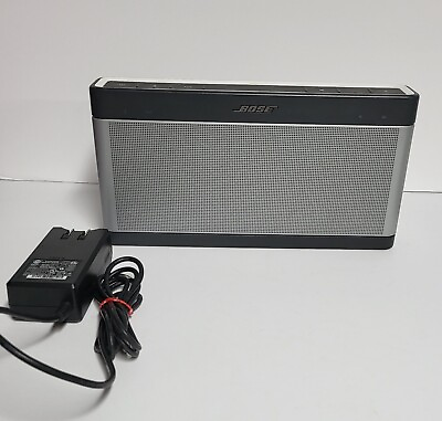 #ad Bose Soundlink Bluetooth Speaker III 3 Silver Model # 414255 $199.99