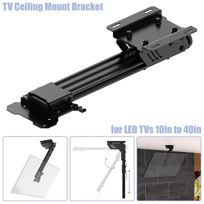 #ad TV Ceiling Mount Bracket Adjustable Folding For 10 13 14 20 26 30 36 37 40quot; LED $119.39