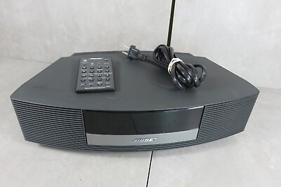 #ad Bose Wave Radio II Model AWR1B2 With OEM Remote amp; Power Cable Tested $116.99