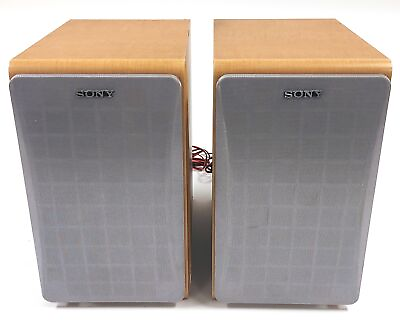 #ad Sony SS CCP1 Speaker System 6 Ohm Bookshelf AV294 $39.60