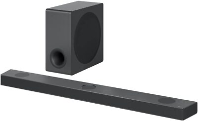 #ad LG 5.1.3 Channel Soundbar System with Wireless Subwoofer Black $391.00