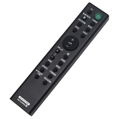 #ad New RMT AH500U Remote Control For Sony Sound Bar HT S350 HT SD35 SA S350 SA SD35 $8.40