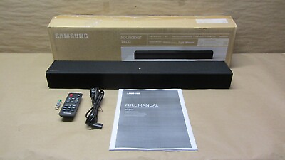 #ad Samsung HW T400 2ch All In One Soundbar Black $92.99