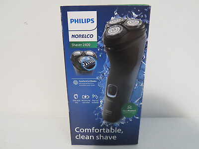 #ad Philips Norelco Shaver 2400 Rechargeable Cordless Electric Shaver NEW SEALED $37.99