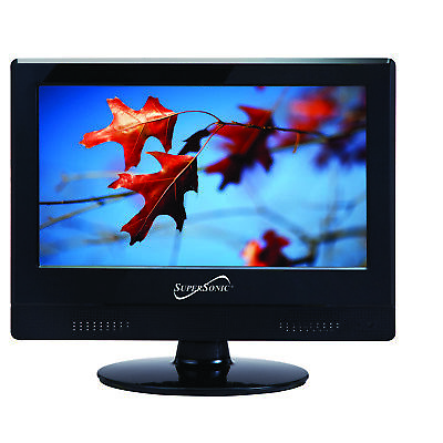 #ad 13.3quot; Supersonic 12 Volt AC DC Widescreen LED HDTV with USB and HDMI SC 1311 $127.99
