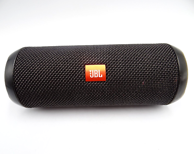 #ad JBL Flip 3 Black Wireless Bluetooth Splashproof Portable Speaker TESTED $34.97