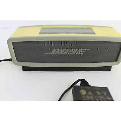 #ad Bose SoundLink Mini Bluetooth Portable Speaker Silver w Dock TESTED $79.99