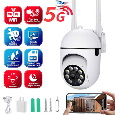 #ad Wireless Security Camera System Home 5G Wifi Night Vision 1080P Cam YCC365 PLUS $25.89