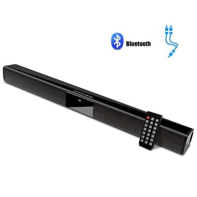 #ad Bluetooth Tv Speaker Wired And Wireless Subwoofer Remote Control Soundbar 20w $90.90