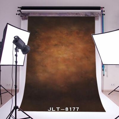 #ad Brown Backgrounds Retro Seamless Backdrop Photography Props Studio Digital Print $14.99