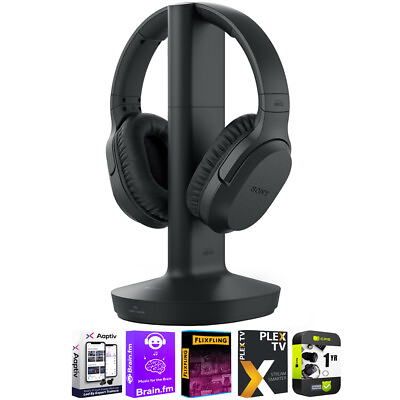 #ad Sony Wireless Home Theater Headphones Black with Audio Essentials amp; Warranty $149.99