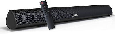 #ad 28 Inch Soundbar for TV Wired Wireless Bluetooth Speaker Home Theater Surround $44.99