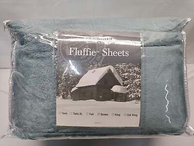 #ad Berkshire Blanket And Home 4 Piece Fluffie Sheet Set Choose Size And Color $54.99