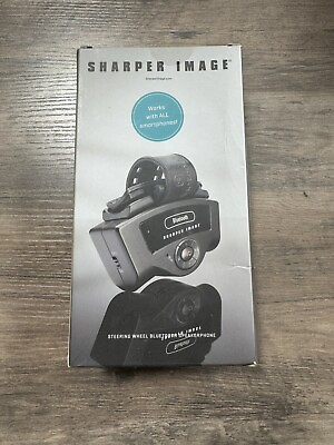 #ad Sharper Image Steering Wheel Bluetooth Speakerphone $24.99
